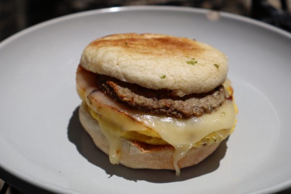 TURKEY SAUSAGE BREAKFAST SANDWICH